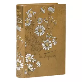 Книга в кожаном переплёте "Жизнь Арсеньева" раскрашенные вручную офорты Алёны Дергилевой, И.Бунин