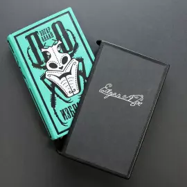 Книга в кожаном переплёте "Избранное" офорты Сергея Трубина, Э.А.По