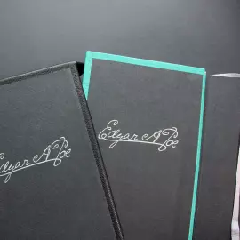 Книга в кожаном переплёте "Избранное" офорты Сергея Трубина, Э.А.По