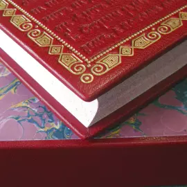 Книга в кожаном переплёте "Слово о полку Игореве" офорты Сергея Трубина