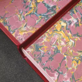 Книга в кожаном переплёте "Слово о полку Игореве" офорты Сергея Трубина