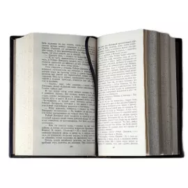 Книга в кожаном переплете "Собрание сочинений" Э. Хемингуэй, в 4-х томах