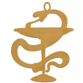 Комплект елочных игрушек "Врачебный" 6 шт., Златоуст Комплект елочных игрушек "Врачебный" 6 шт., Златоуст