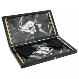 Нарды из мрамора и долерита "Ромб" Златоуст Нарды из мрамора и долерита "Ромб" Златоуст