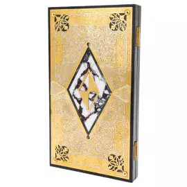 Нарды из мрамора и долерита "Ромб" Златоуст Нарды из мрамора и долерита "Ромб" Златоуст