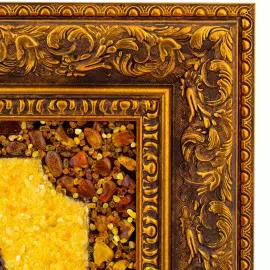 Икона из янтаря "Матрона"