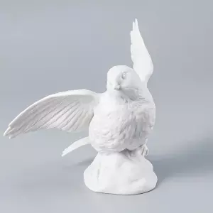 Porcelain sculpture "Punochka"