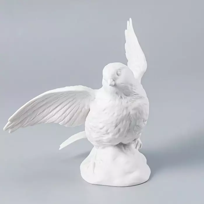 Porcelain sculpture "Punochka"