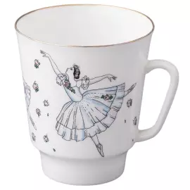 Кофейный набор "Русский балет" Жизель, 3 предмета, на 1 персону