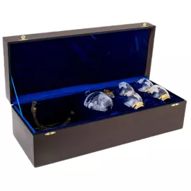 Набор для коньяка "Морской" на 4 персоны, Златоуст