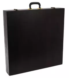 Шахматы из карельской березы "Волна" с орнаментом