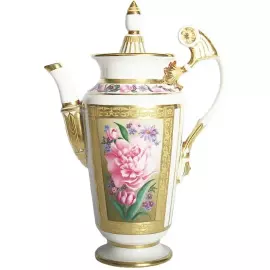 Кофейный сервиз "Александрия" с рисунком "Воспоминание" на 6 персон, 21 предмет