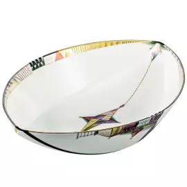 Чайный сервиз "Ковчег" с рисунком "Ладонь Невы" на 4 персоны, 12 предметов