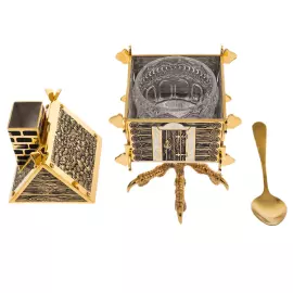 Сахарница "Избушка на курьих ножках" Златоуст