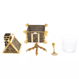 Сахарница "Избушка на курьих ножках" Златоуст