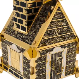 Сахарница "Избушка на курьих ножках" Златоуст