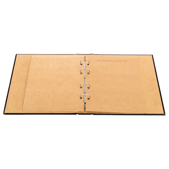 Genuine leather numismatic folder "Collection of Banknotes" dark brown