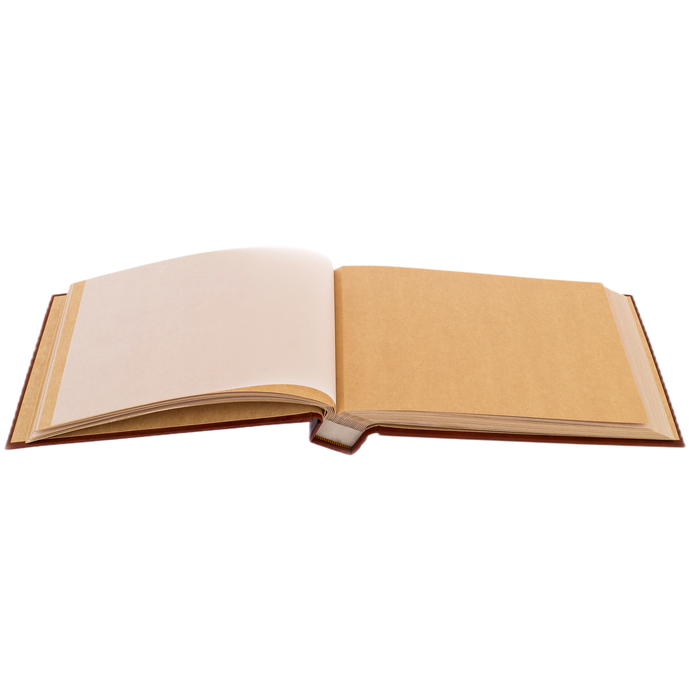 Genuine leather photo album "Our family"