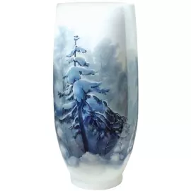 Ваза фарфоровая "Ели"