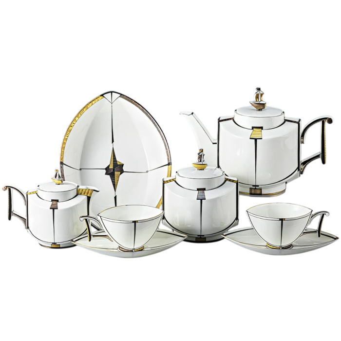 Чайный сервиз "Ковчег" с рисунком "Ковчег" на 2 персоны, 8 предметов