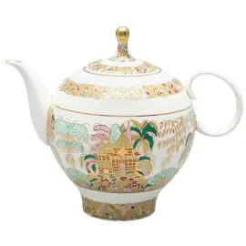 Письменный набор из малахита и долерита "Герб" Письменный набор из малахита и долерита "Герб"