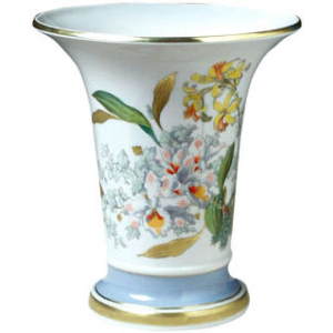 Porcelain vase "Empire" with a pattern of "Lilies"