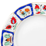 Tulip tea set with Russian Splint pattern for 6 persons (20 items)