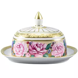 Масленка из фарфора "Воспоминание"