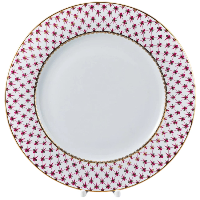 Фарфоровый сервиз "Молодежный" с рисунком "Сетка-Блюз 2" на 6 персон, 24 предмета