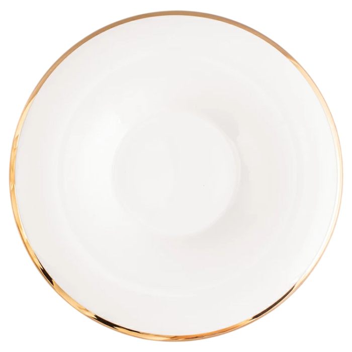 Кофейный сервиз "Юлия" с рисунком "Золотая лента" на 6 персон, 14 предметов