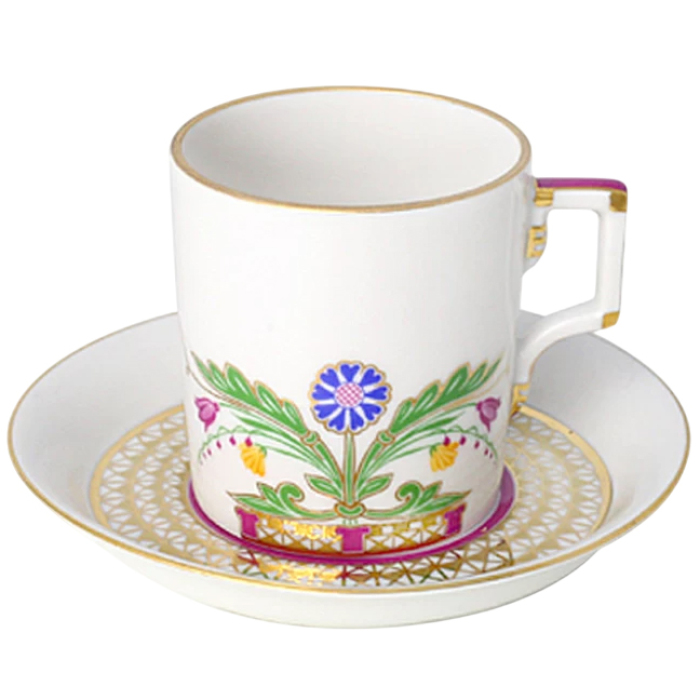 Чайный сервиз "Гербовый" с рисунком "Замоскворечье" на 6 персон, 20 предметов