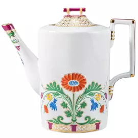 Кофейный сервиз "Гербовый" с рисунком "Замоскворечье" на 6 персон, 20 предметов