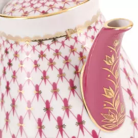 Чайный сервиз "Молодежный" с рисунком "Сетка-блюз" на 6 персон, 20 предметов