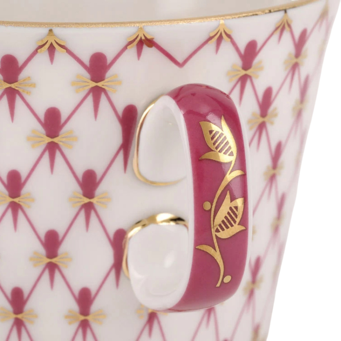 Чайный сервиз "Молодежный" с рисунком "Сетка-блюз" на 6 персон, 20 предметов