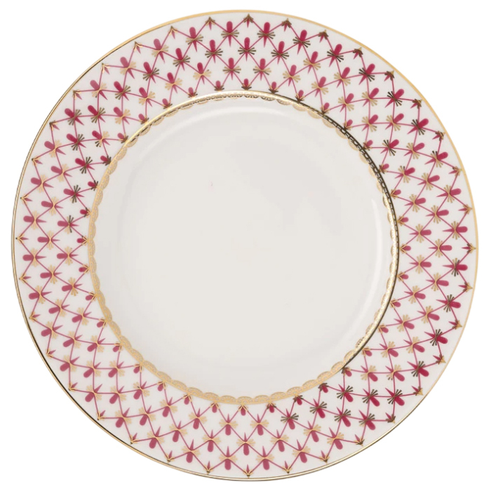 Чайный сервиз "Молодежный" с рисунком "Сетка-блюз" на 6 персон, 20 предметов