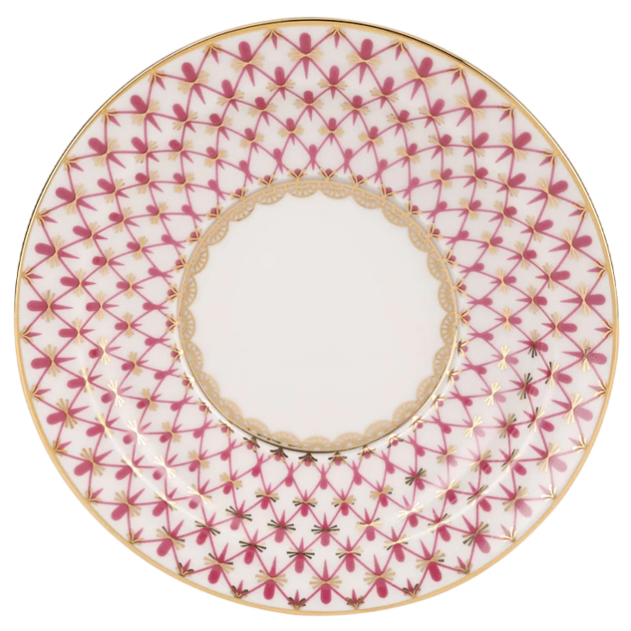 Чайный сервиз "Молодежный" с рисунком "Сетка-блюз" на 6 персон, 20 предметов