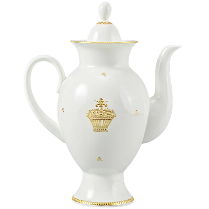 Кофейный сервиз "Классический-2" с рисунком "Музы летнего сада" на 2 персоны, 8 предметов