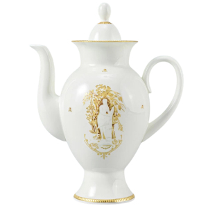 Кофейный сервиз "Классический-2" с рисунком "Музы летнего сада" на 2 персоны, 8 предметов