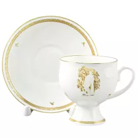 Кофейный сервиз "Классический-2" с рисунком "Музы летнего сада" на 2 персоны, 8 предметов