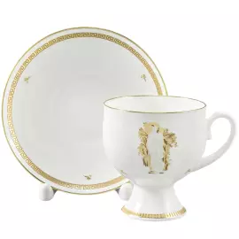 Кофейный сервиз "Классический-2" с рисунком "Музы летнего сада" на 2 персоны, 8 предметов