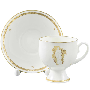 Кофейный сервиз "Классический-2" с рисунком "Музы летнего сада" на 2 персоны, 8 предметов