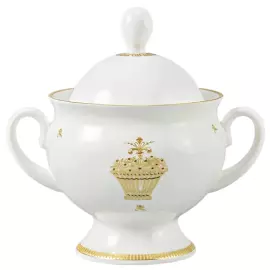 Кофейный сервиз "Классический-2" с рисунком "Музы летнего сада" на 2 персоны, 8 предметов