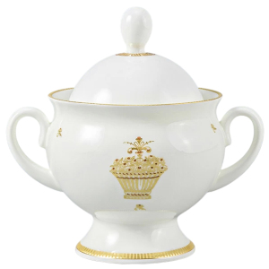 Кофейный сервиз "Классический-2" с рисунком "Музы летнего сада" на 2 персоны, 8 предметов