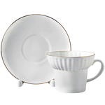 Tea set "Wave" with a pattern of "Golden canticle" for 6 people (20 items)