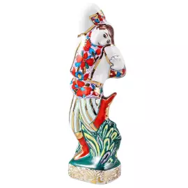 Скульптура из фарфора "Камаринская"