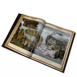 Книга в кожаном переплете "Библейские мотивы в русской поэзии" в коробе