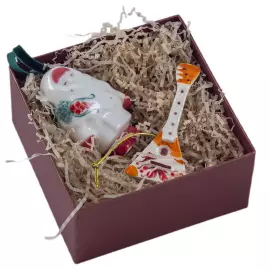 Набор елочных игрушек из фарфора "Ягодный" 2 шт.