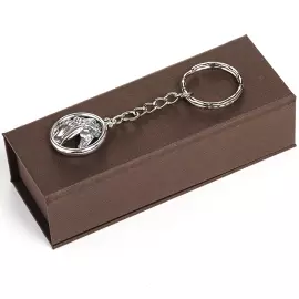 Silver keychain "Horse"