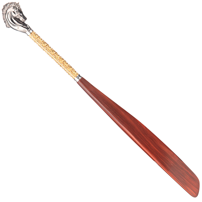 Silver shoe horn "Horse"