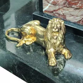 Набор настольный из яшмы "Георгий Победоносец"